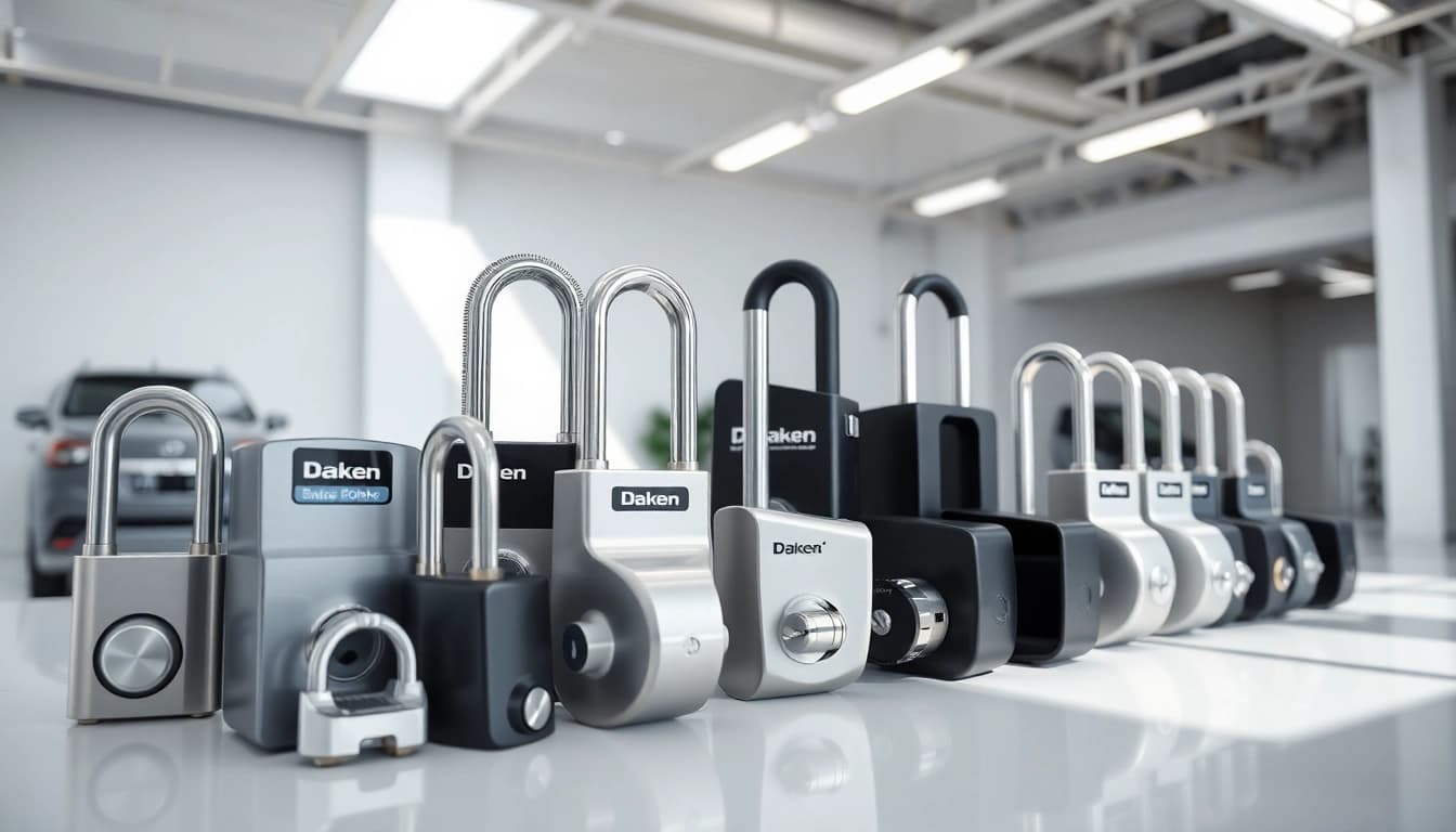 La gamma di serrature DakenLocks.com mostra la sicurezza e la qualità dei nostri prodotti.