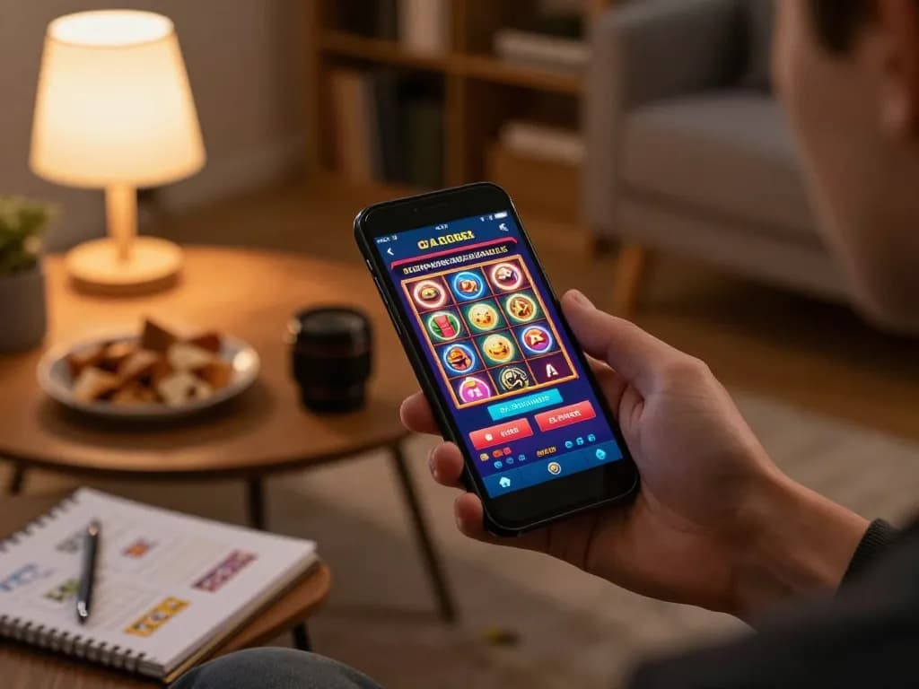 Engaging session of casino gratis senza registrazione on a mobile device showcasing vibrant slot games.