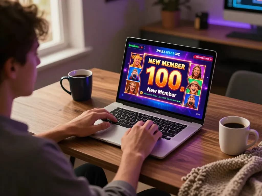 Engaging online slots game highlighting slot bonus new member 100 for new players, creating an inviting gaming atmosphere.