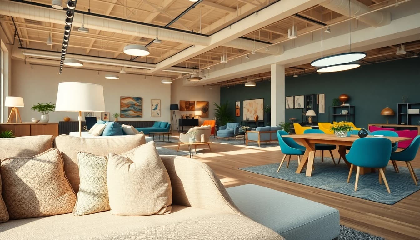 Showcase modern furniture from https://deco2.gr in a stylish, inviting interior setting.
