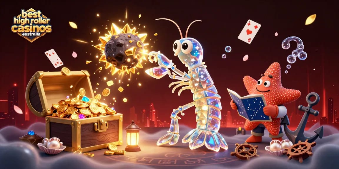 Experience the thrill of betting at the best high roller casinos Australia with vibrant visual elements.