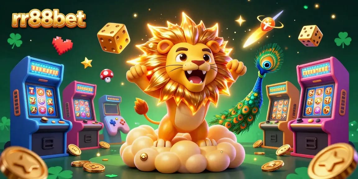 Experience thrilling gaming adventures at rr88bet with vibrant characters amidst enchanting casino elements.