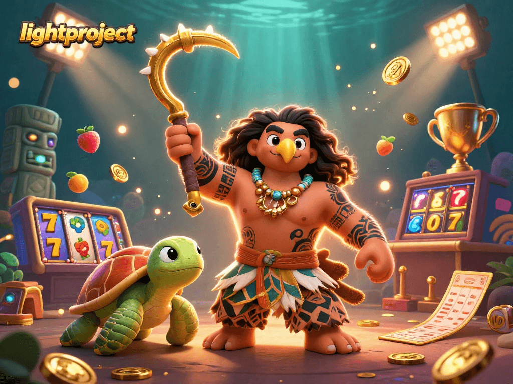Experience exciting gameplay at lightproject with vibrant casino scenes and animated characters.