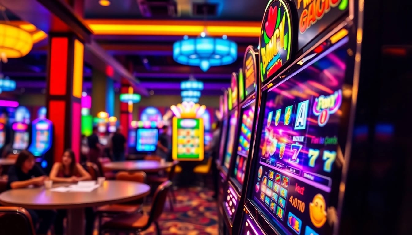 Rasakan keseruan slot gacor di mesin slot berwarna-warni di kasino yang penuh suasana.