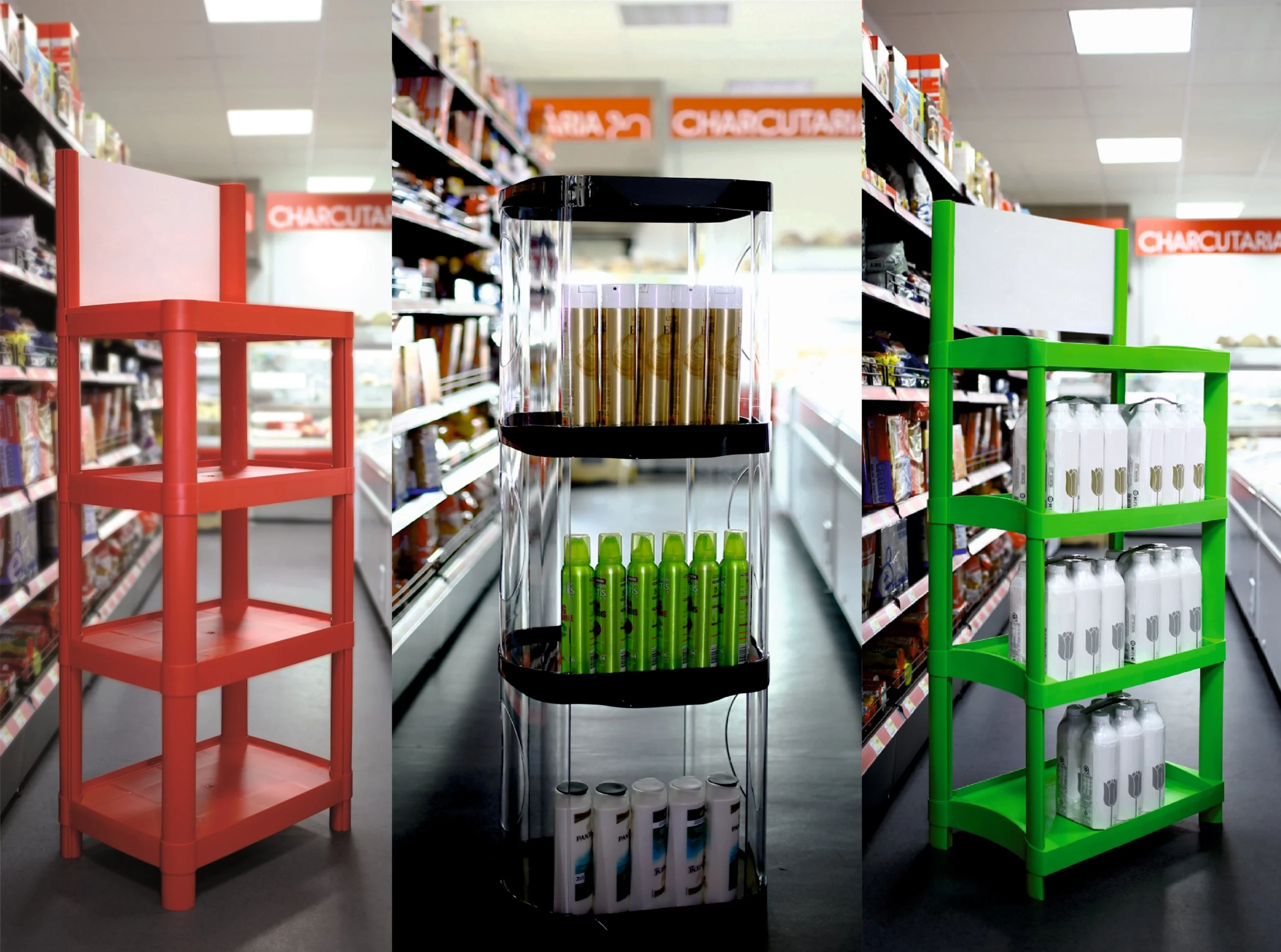 Expositores PLV de cartón ecológico para retail