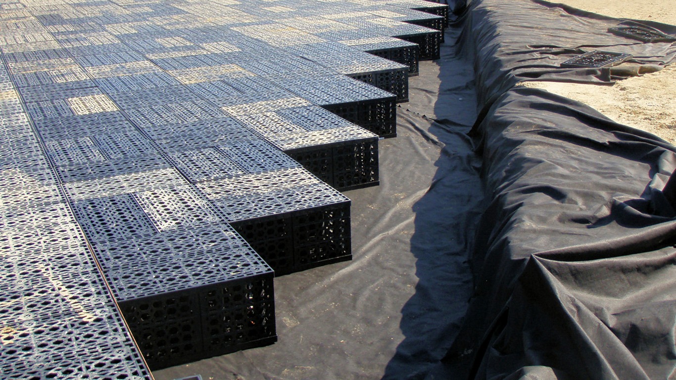 Modular Geocellular Storage Tanks for Urban Drainage Systems
