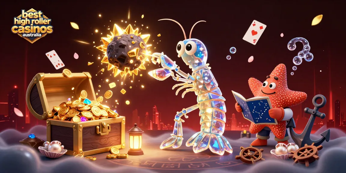 Experience the thrill of betting at the best high roller casinos Australia with vibrant visual elements.