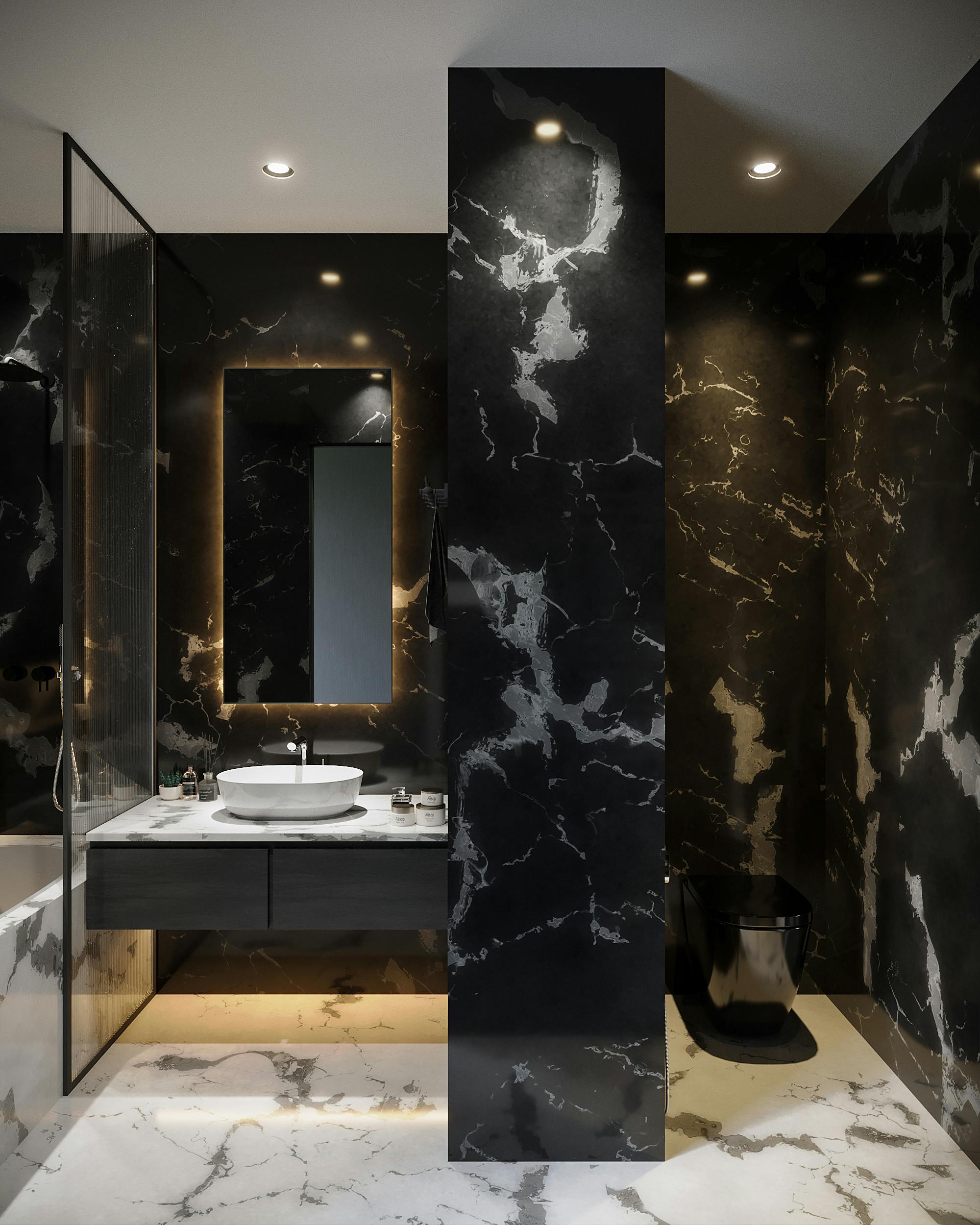 Black Frame Shower Doors That Define Contemporary Style