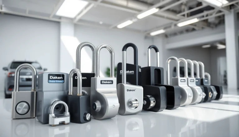 La gamma di serrature DakenLocks.com mostra la sicurezza e la qualità dei nostri prodotti.