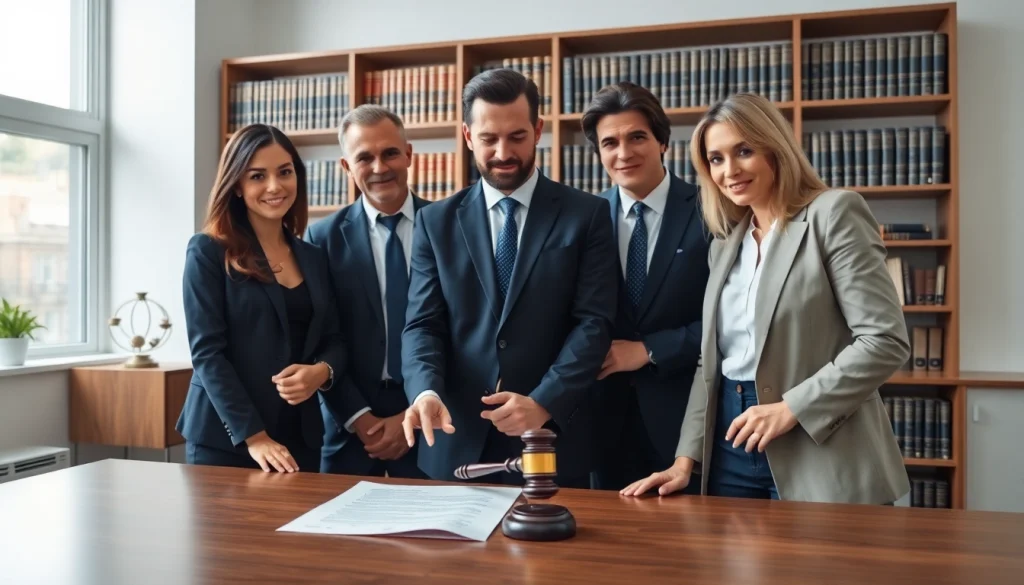 Engaged legal professionals discussing strategies utilizing resources from https://www.lalitlaw.com.