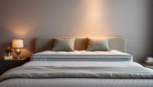 Materasso matrimoniale di alta qualità, progettato per offrire comfort e supporto eccezionali durante il sonno.