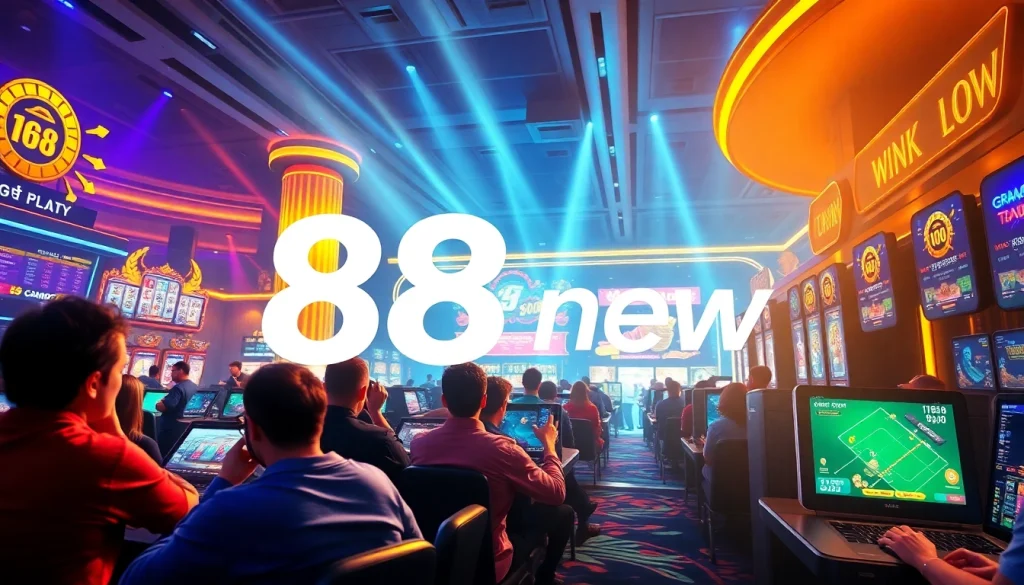 Experience the thrilling online gambling world of 888new with vibrant casino games and excitement.
