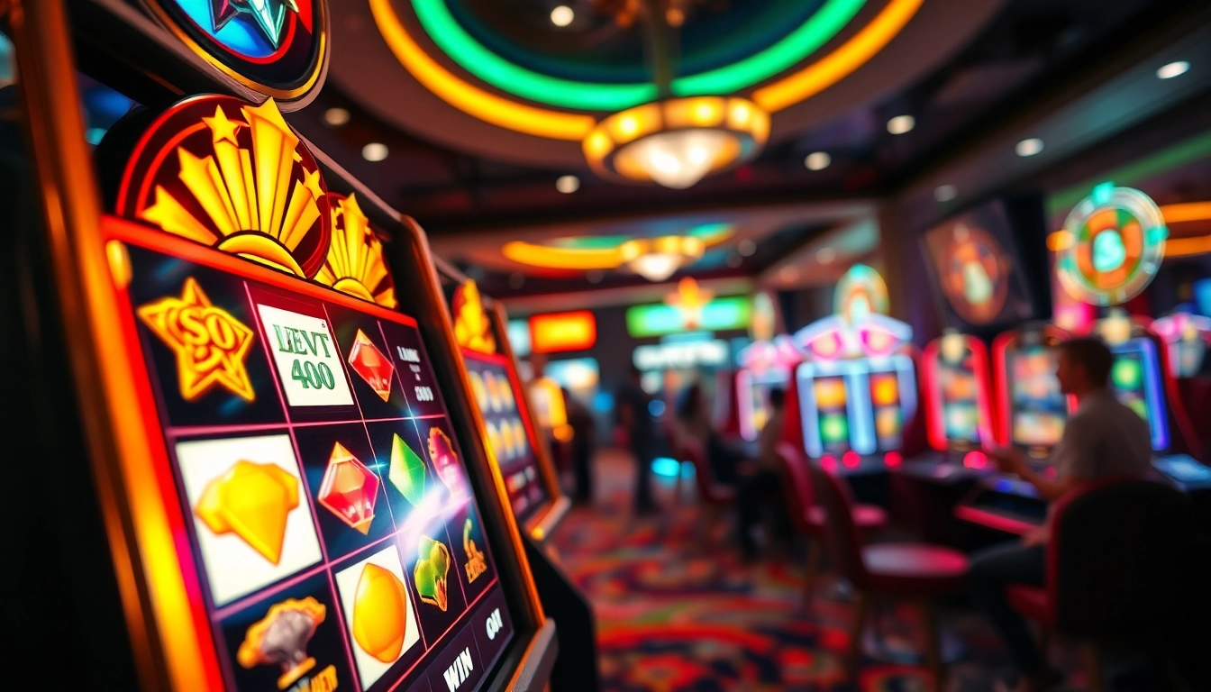 Menangkan jackpot di mesin slot jewel4d slot yang berwarna-warni dan menarik perhatian di kasino.
