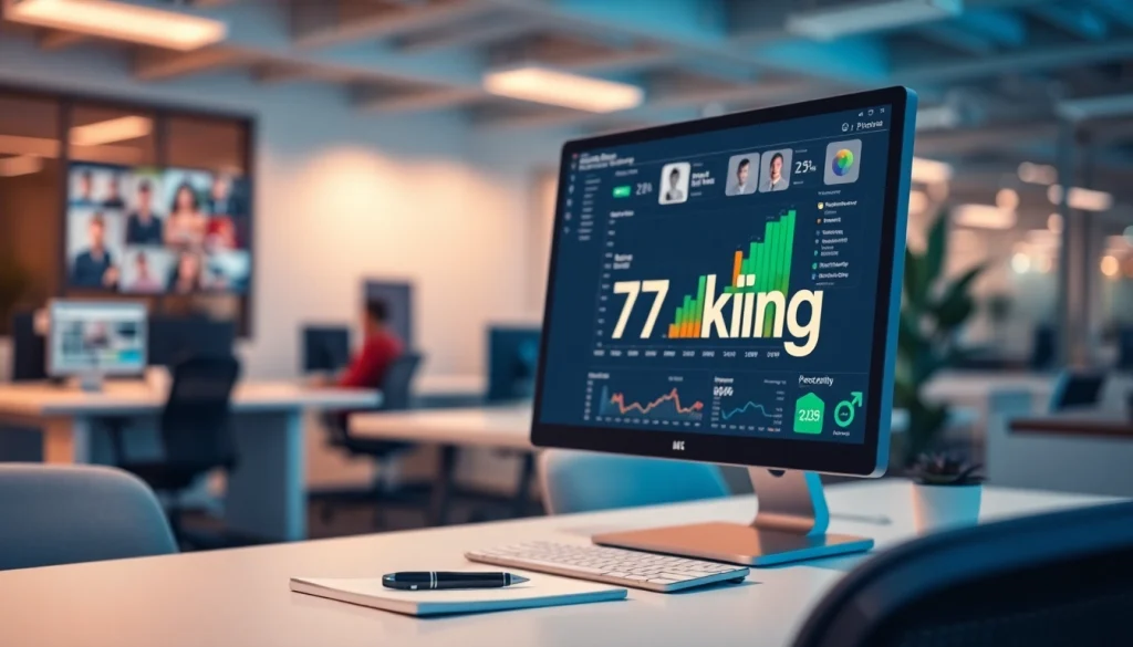Unlock insights with 79king marketing visuals in a professional workspace setting.