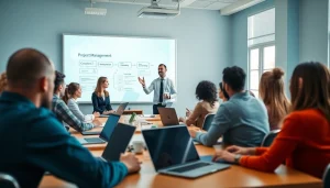 Engaged learners at https://www.careersprints.com participating in a virtual training session.