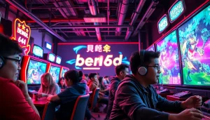 Rasakan keseruan bermain bensu4d game bersama teman-teman di arena permainan yang ramai.