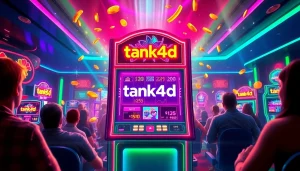 Menangkan jackpot di tank4d toto slot dengan mesin slot yang cerah dan bersemangat.