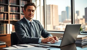 Consult personal injury attorney at https://www.timgrabeattorney.com in a law office, exuding professionalism.