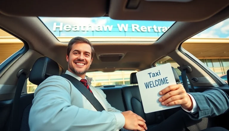 Book a Nottingham to Heathrow Taxi with a friendly driver and modern vehicle at Heathrow Airport.