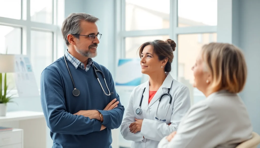 Consultation with a healthcare specialist at https://www.medexdtc.com in a modern clinical setting.