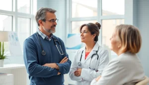 Consultation with a healthcare specialist at https://www.medexdtc.com in a modern clinical setting.