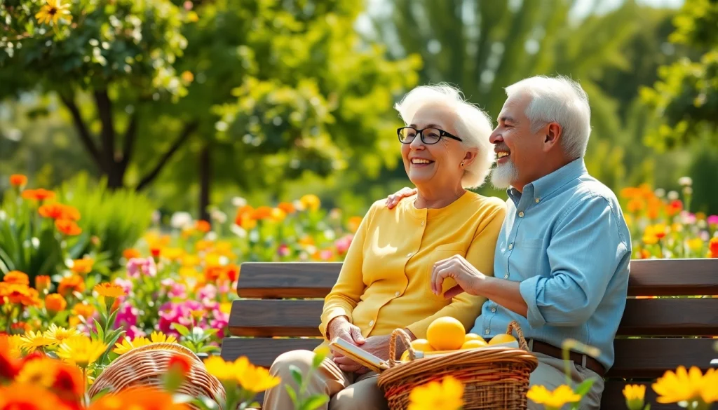 Engaging elderly couple enjoying life at https://frontidas.com, showcasing vibrant retirement and companionship in nature.