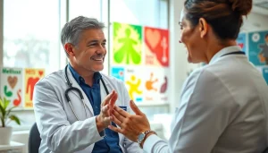 Enhance awareness of Health through compassionate doctor-patient interaction in a clinic.