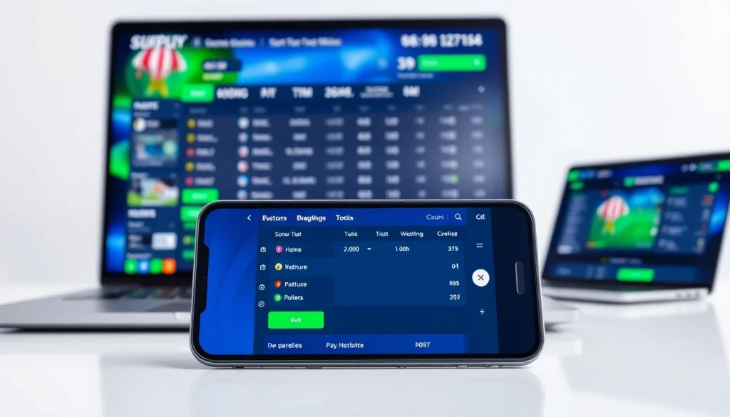Explore the vibrant interface of mm88 com on digital devices highlighting user-friendly features.