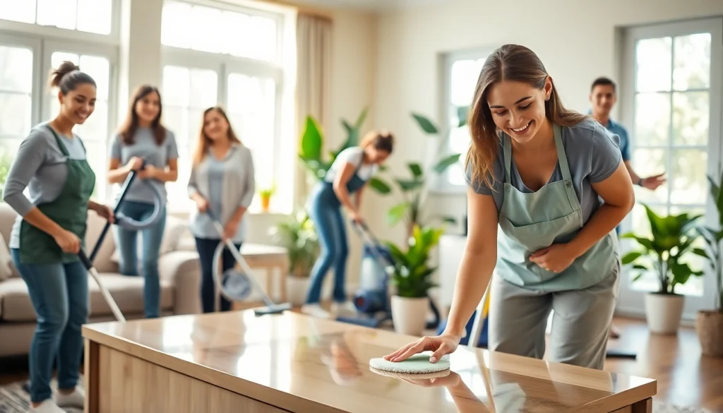 Enhance your space with a professional Cleaning Service demonstrating thoroughness and care.