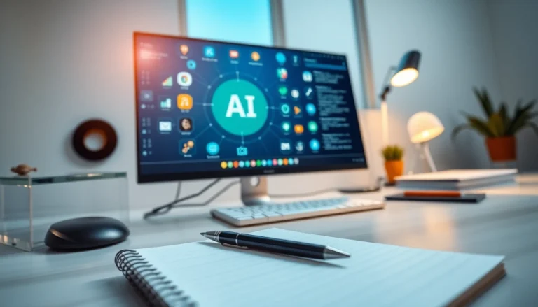 Visual representation of Ai Tool Navigator showcasing a user interface for AI applications management.