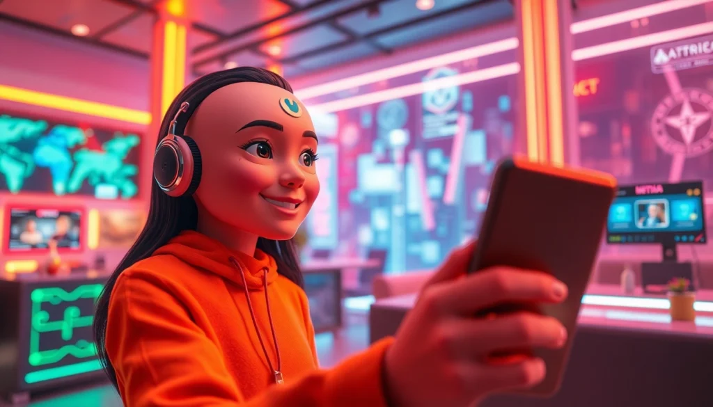 Engaging AI interaction showcasing ai sex chat free with a digital character.