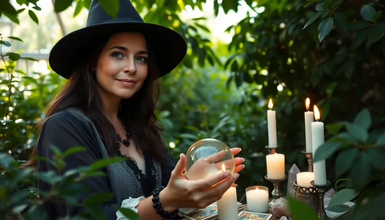 Connect with your intuition at https://julielynn.co with an inviting garden setting.