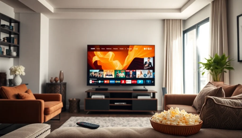 Stream live channels seamlessly with https://bosstv.ca showcasing a vibrant IPTV setup.