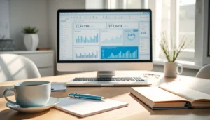 Optimisez etudedelamaisoncarree.fr avec des outils SEO dans un espace de travail digital moderne.