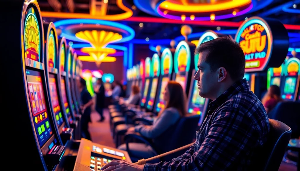 Walettoto mendapatkan pengalaman bermain slot yang mendebarkan di lingkungan kasino modern.