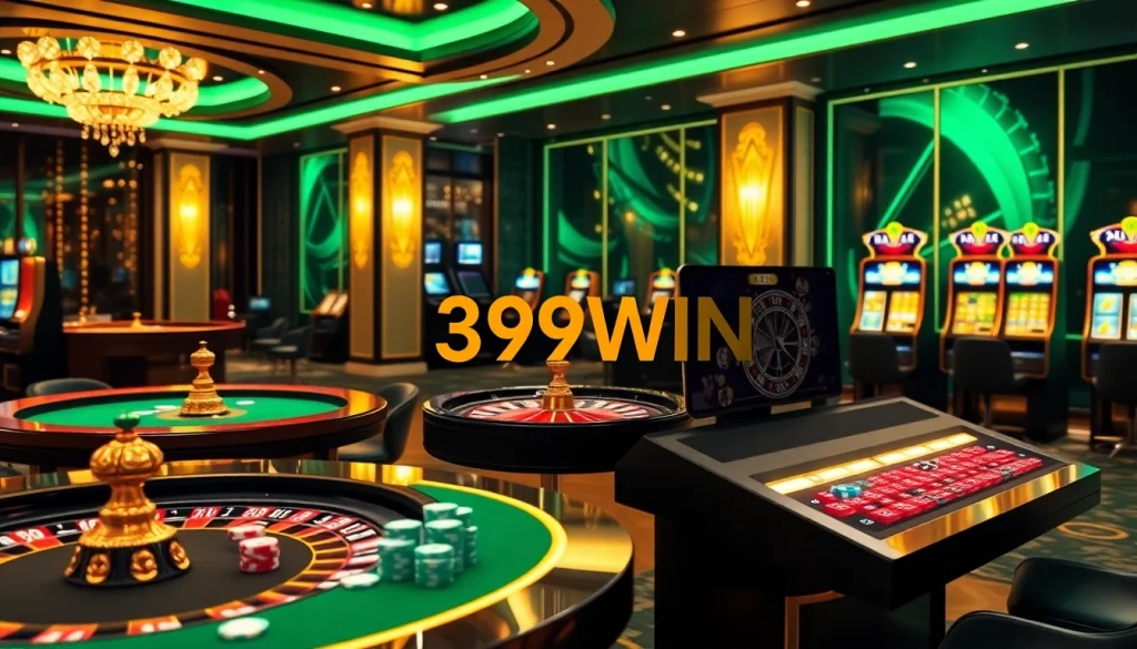 Experience the thrill of online gaming with 389WIN Download at this vibrant casino interface.