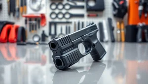 Enhance your pf940v2 glock 17 with this detailed frame kit image showcasing precision craftsmanship.