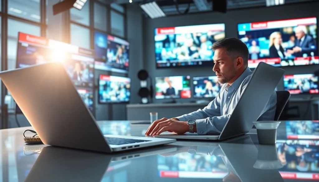 Report latest news updates from https://saudiwadi.com in a dynamic newsroom.