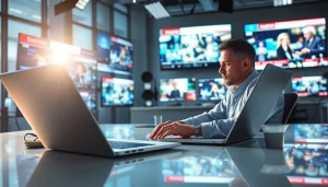 Report latest news updates from https://saudiwadi.com in a dynamic newsroom.