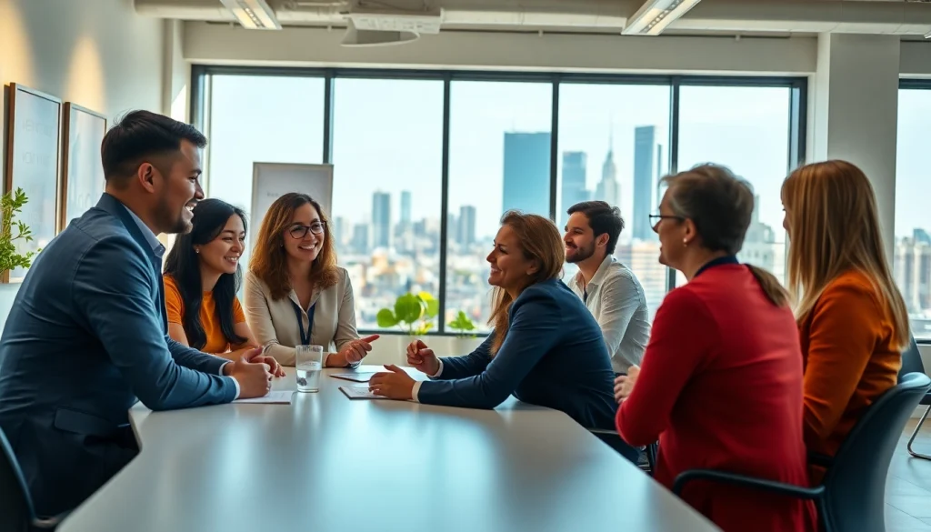 Engage with Career coaching near me in a vibrant office environment fostering collaboration.