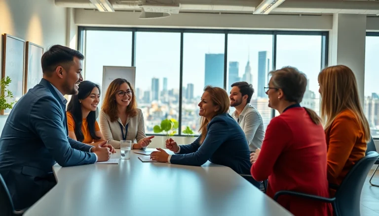 Engage with Career coaching near me in a vibrant office environment fostering collaboration.