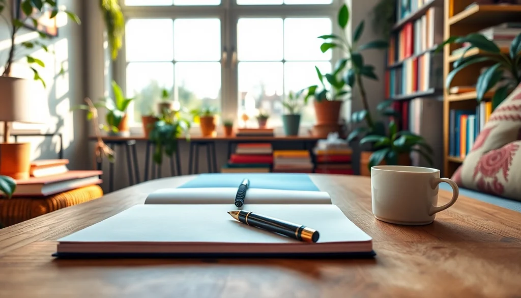 Inspiring blog scene for a UK Lifestyle Blog featuring a cozy reading nook with stylish decor.