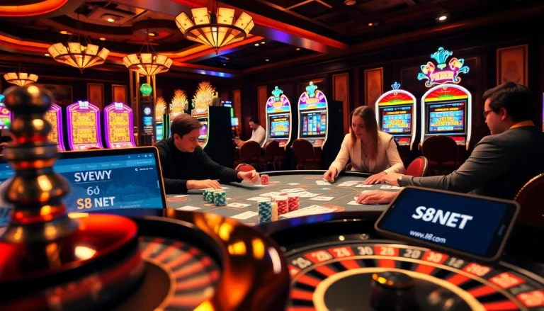 Win at poker with excitement and luxury at https://s8net.com/ casino gaming table.