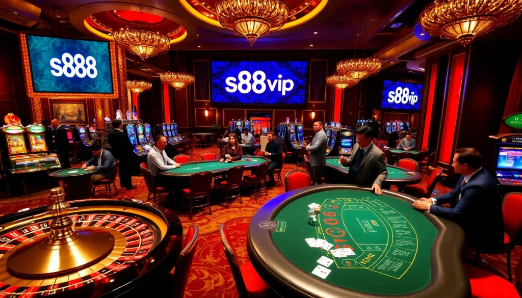 Experience the thrill of s88vip with exciting casino games in a luxurious setting.