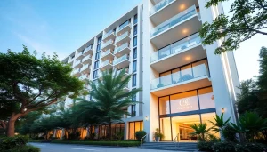 Explore the luxury of tampines st 95 ec with a modern architectural design surrounded by nature.