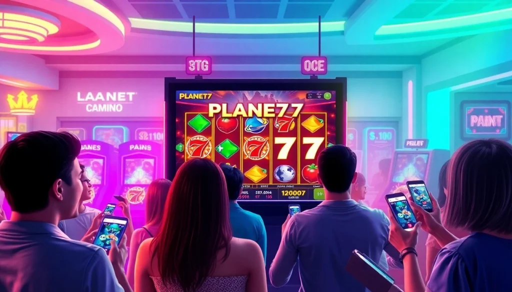 Rasakan keseruan saat bermain PLANET77 game dengan antusiasme tinggi dan suasana kasino online yang dinamis.