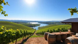 Experience the stunning vineyards of Clarksburg CA with scenic river views and rustic charm.