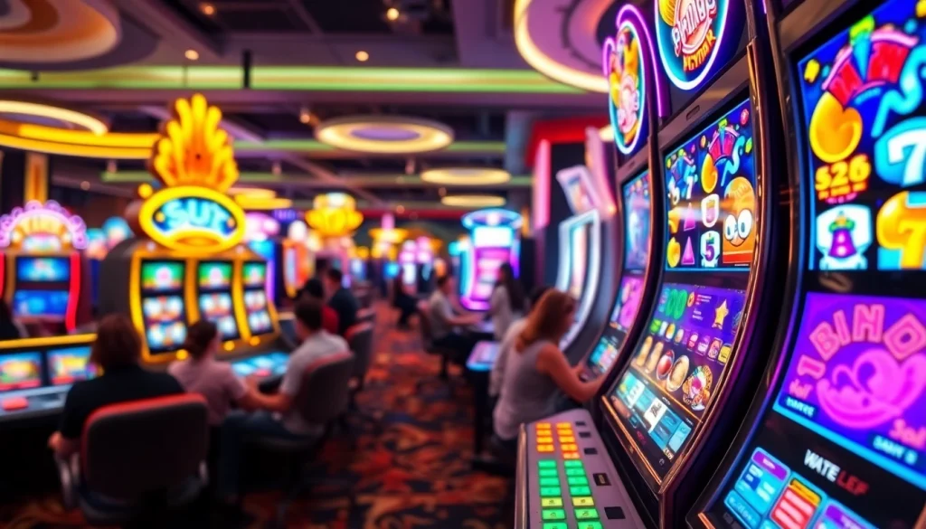 Istana777 menarik pemain dengan mesin slot yang penuh warna dan suasana kasino yang energik.