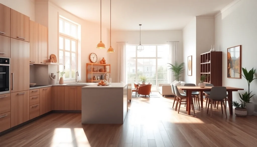 Transform your home renovation with this beautifully modern kitchen design highlighting elegance and functionality.