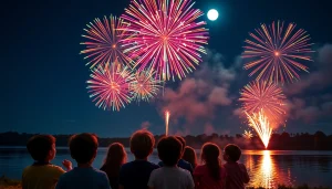 Experience vibrant firework displays at https://5starfireworks.co.uk illuminating the night sky.